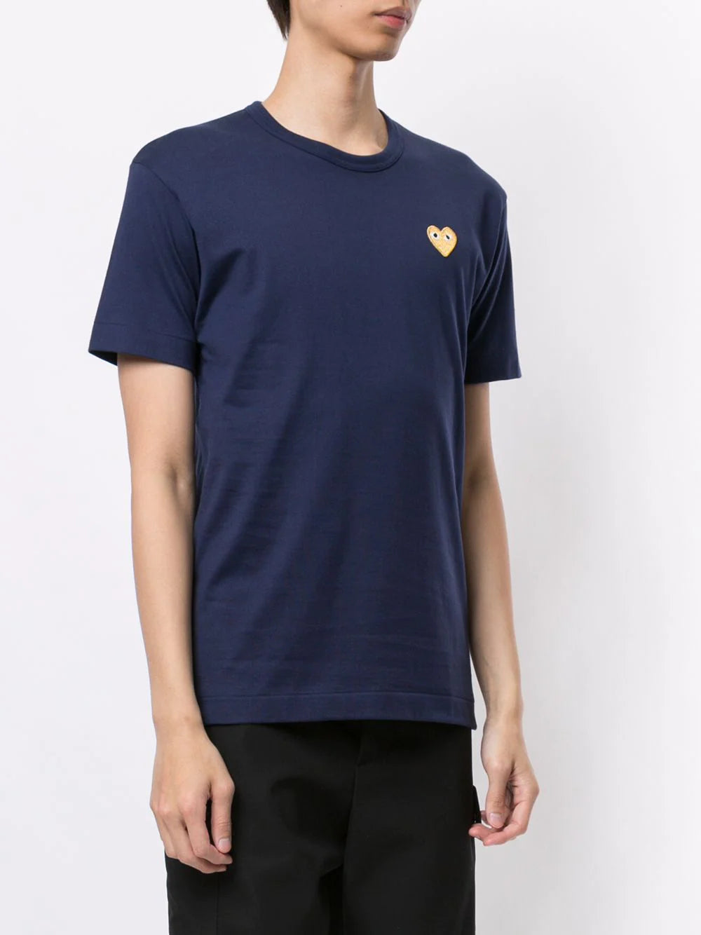 Playera CDG con logo bordado