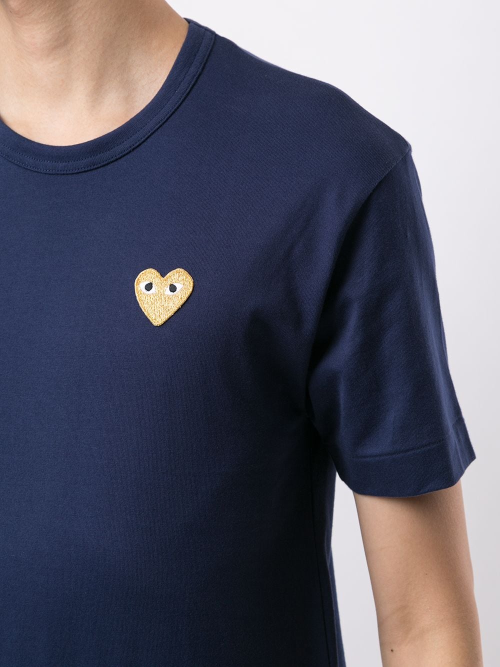 Playera CDG con logo bordado