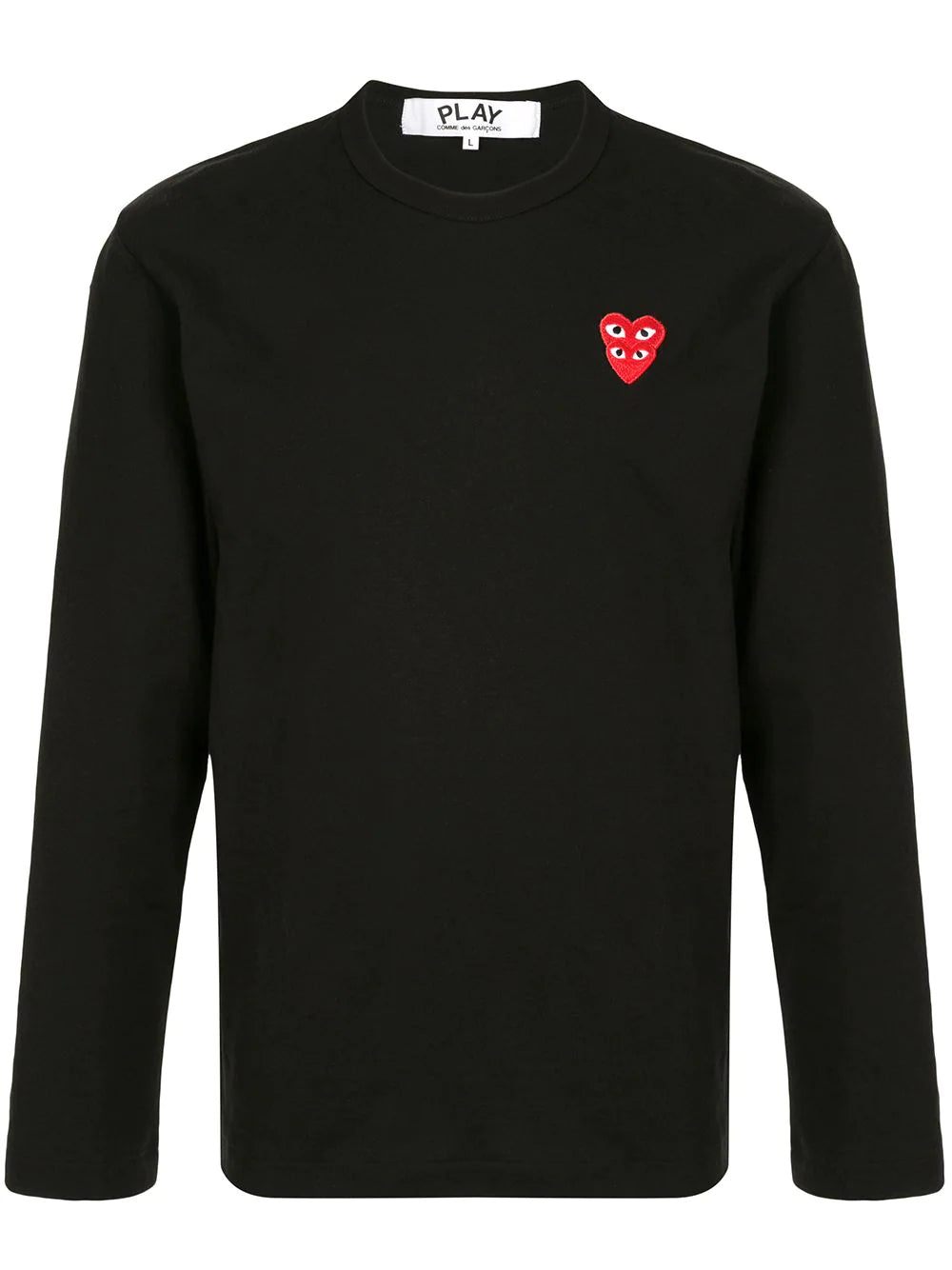 Playera CDG con logo bordado