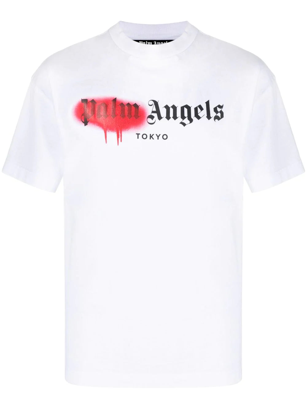 Playera Palm Angels con logo sprayed