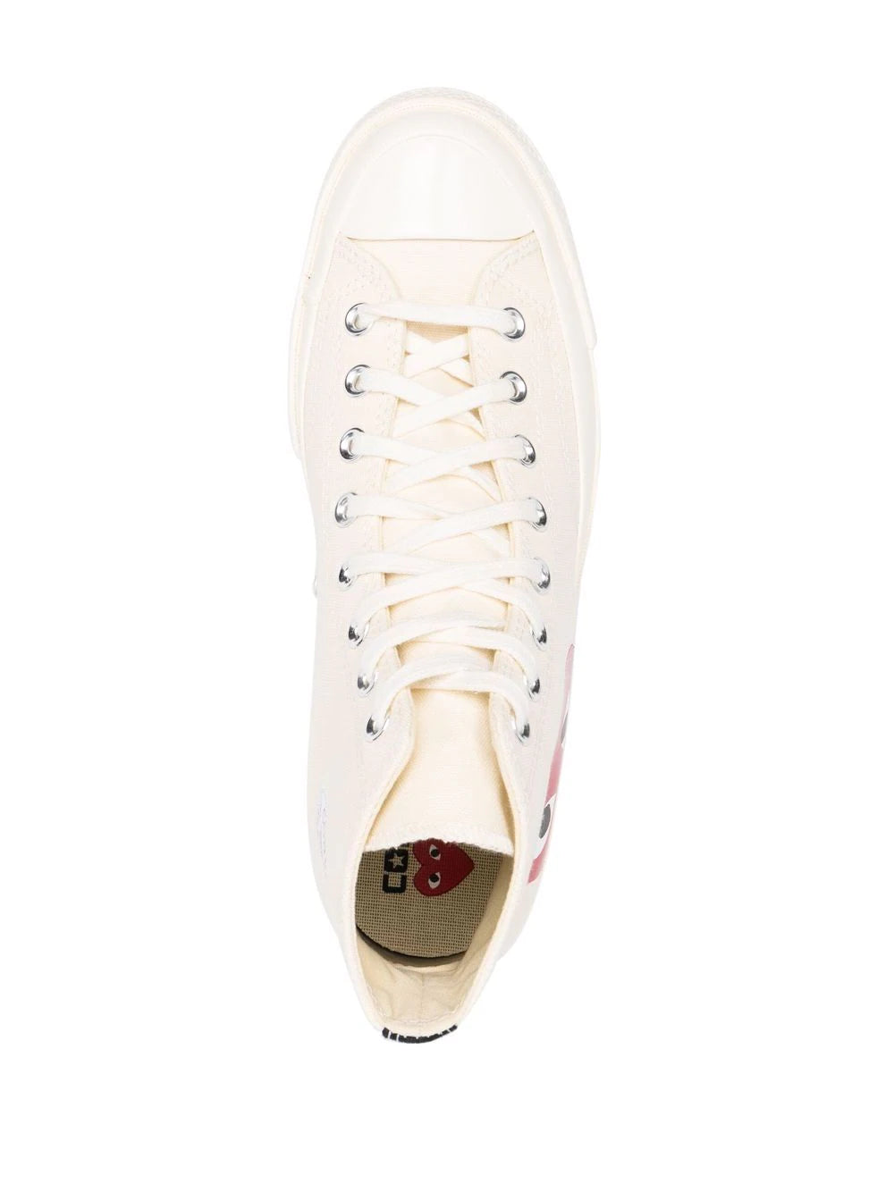 Tenis altos Chuck Taylor 70 de Comme Des Garçons Play x Converse