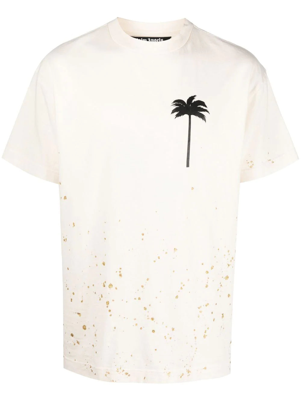 Playera Palm Angels con efecto de salpicaduras de pintura