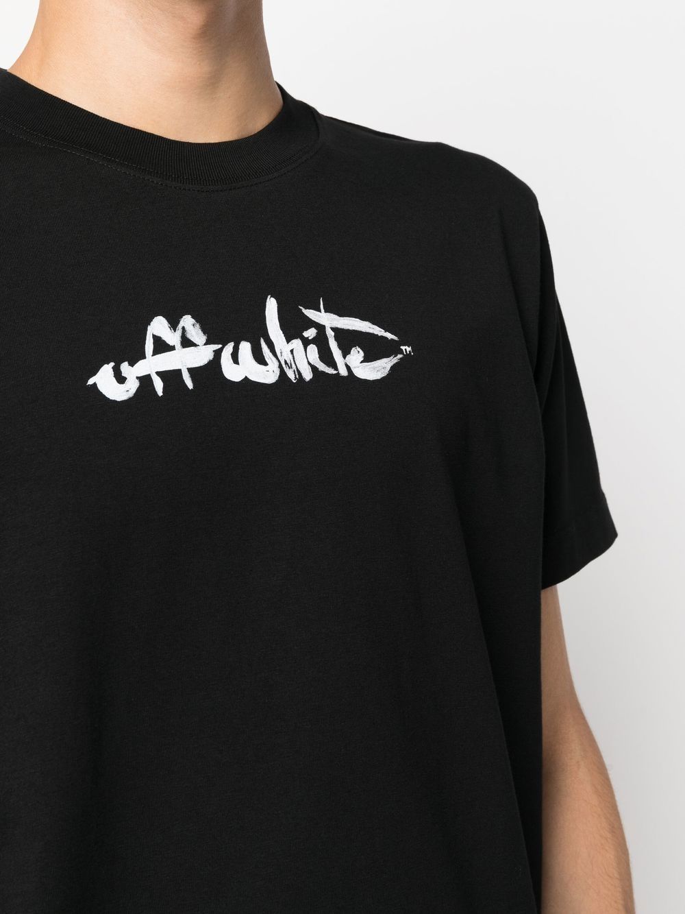 Playera Off-White Arrows con logo estampado