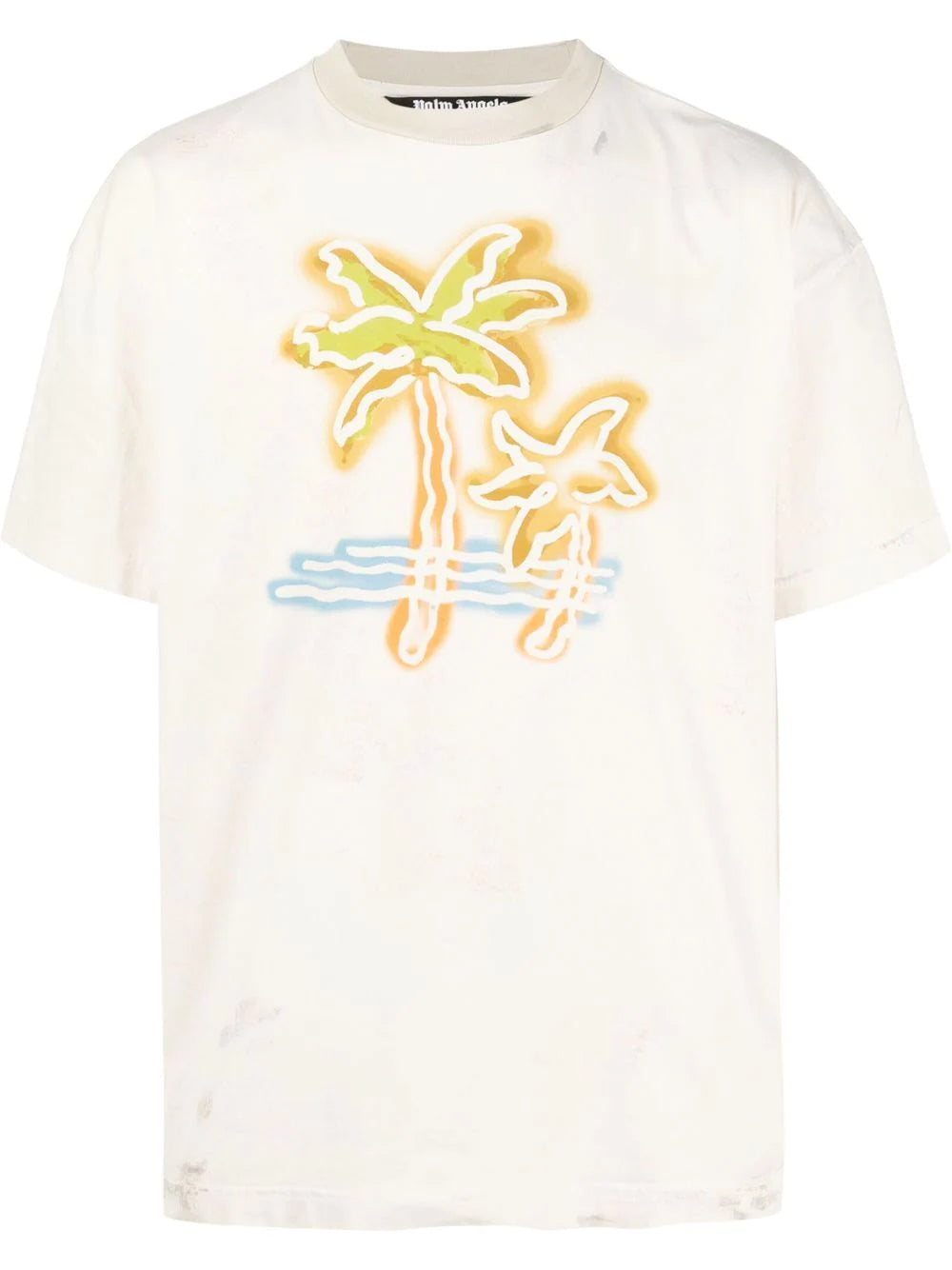 Playera Palm Angels con logo estampado