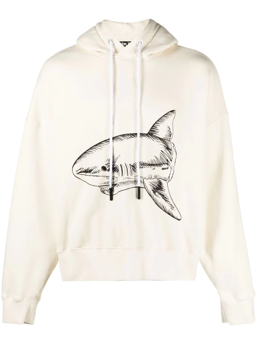 Hoodie Palm Angels con motivo Split Shark