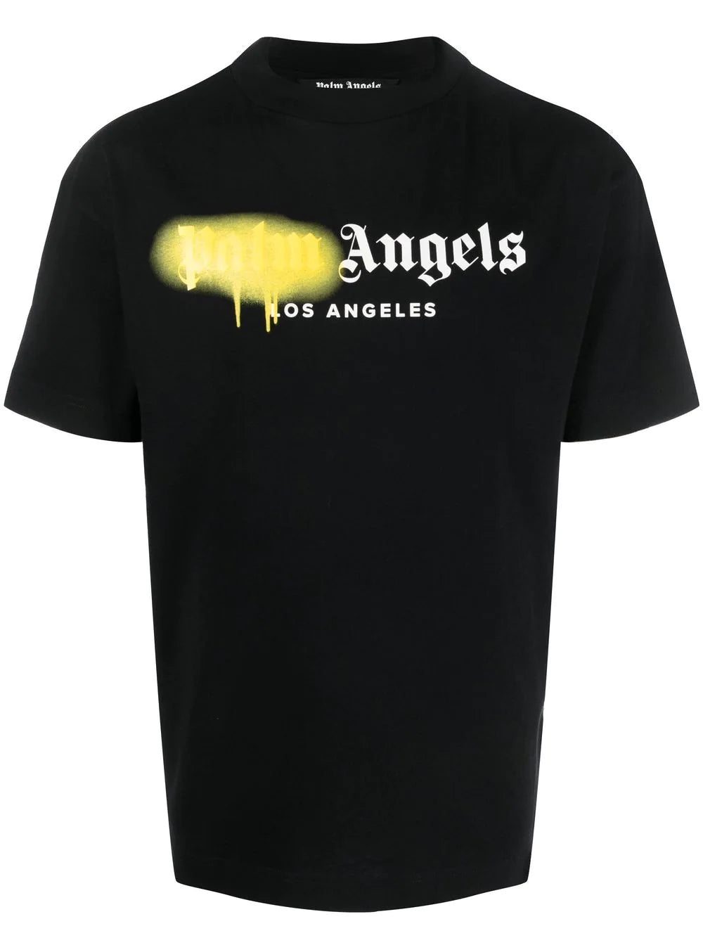 Playera Palm Angels con logo estampado estilo spray