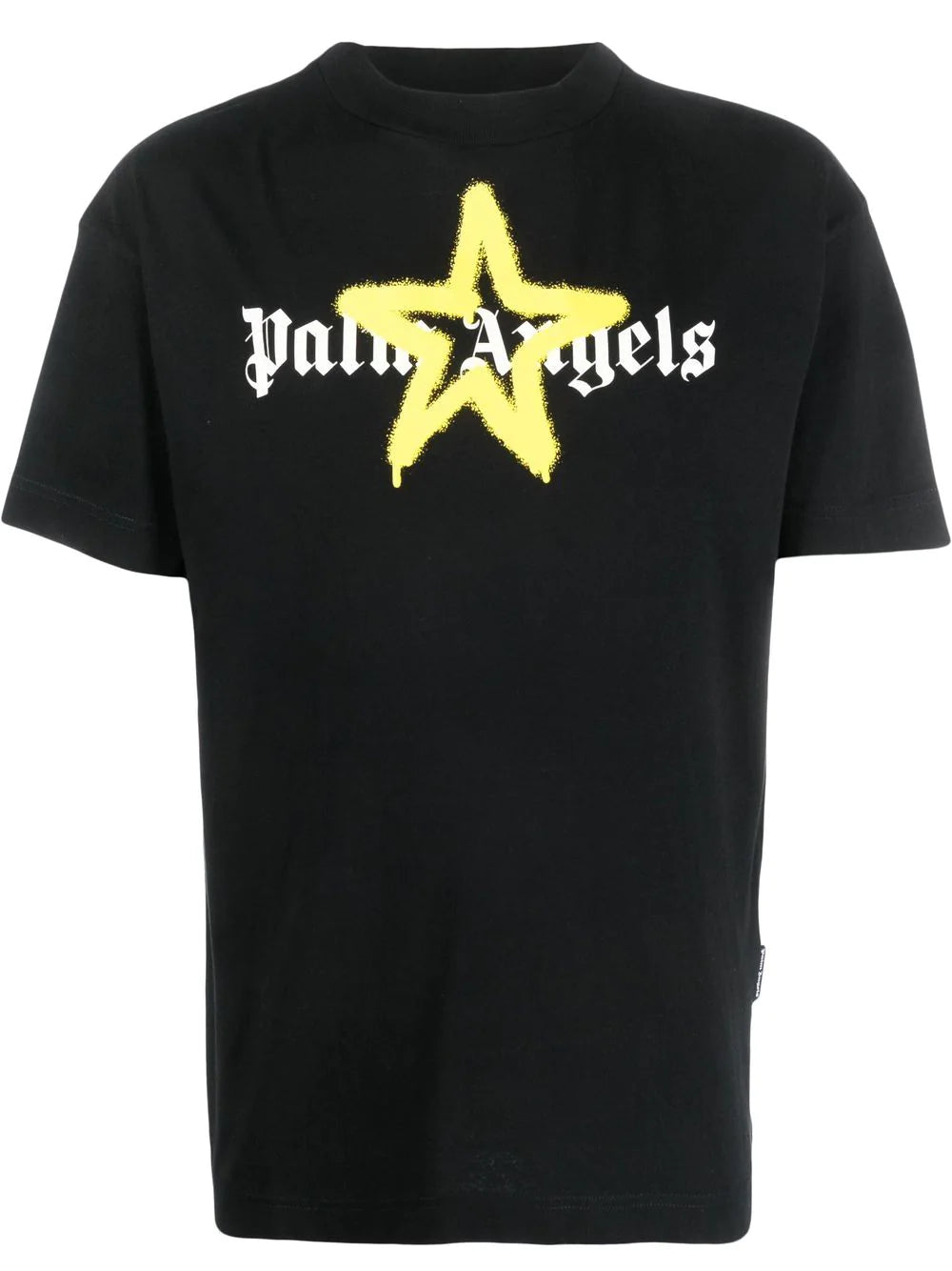 Playera Palm Angels Star Sprayed con logo estampado