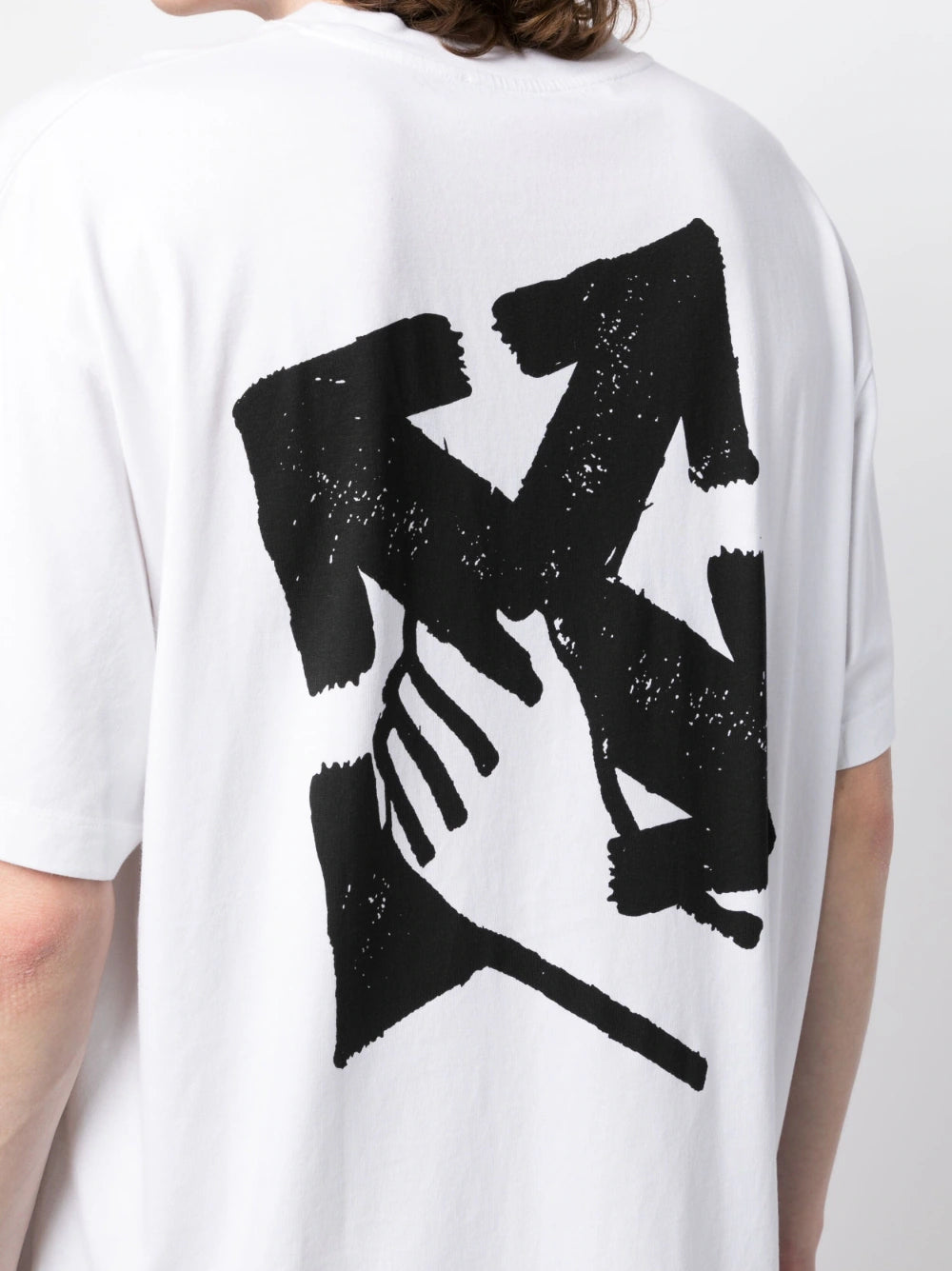 Playera Off-White con motivo Hand Arrows