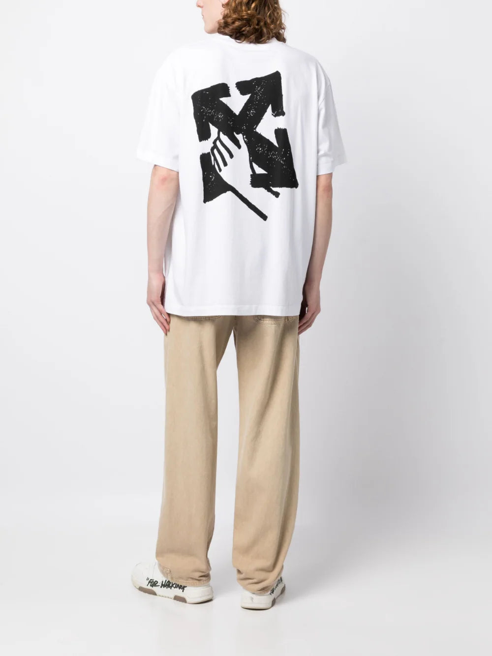 Playera Off-White con motivo Hand Arrows