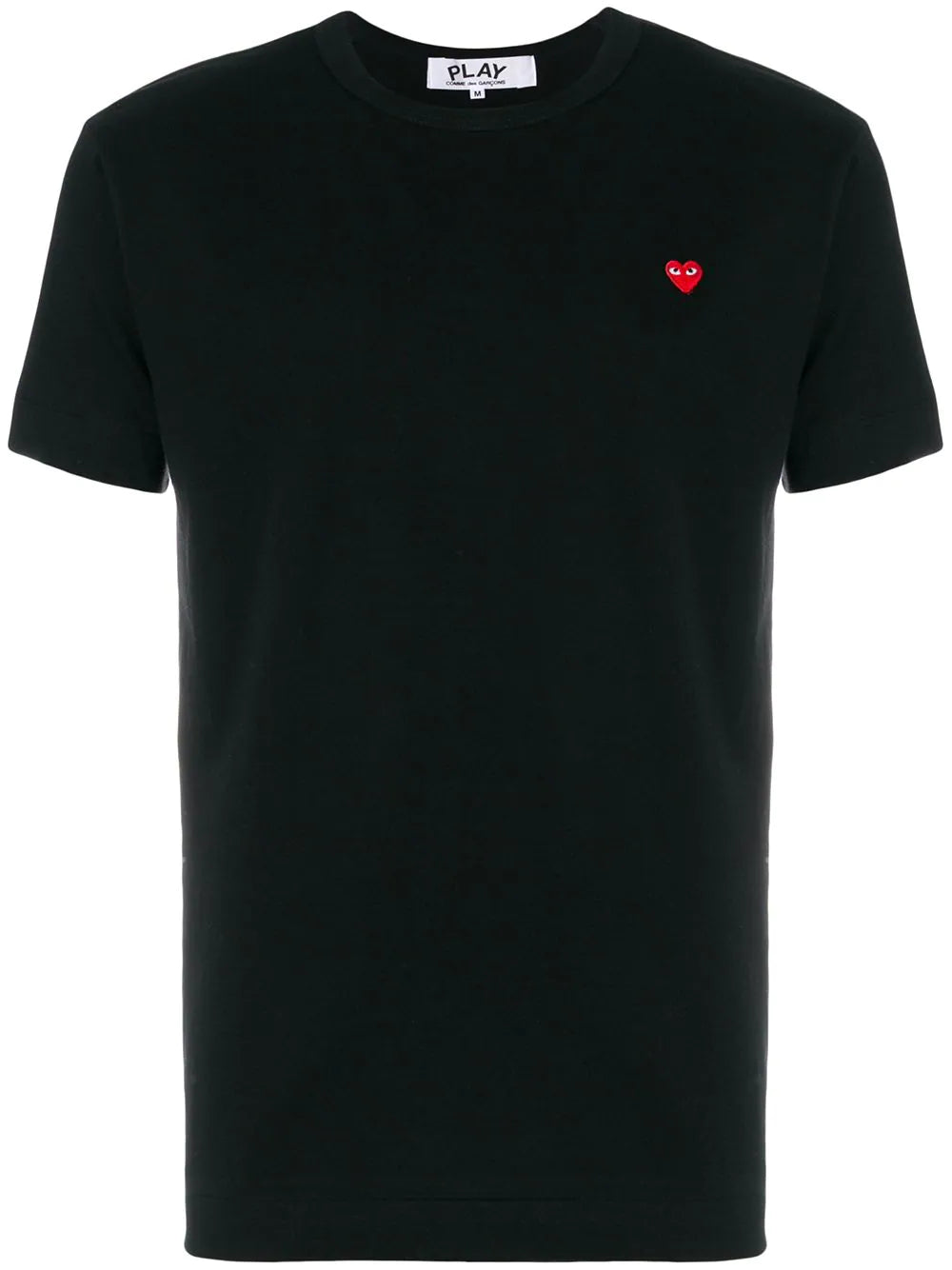 Playera CDG con parche de corazón