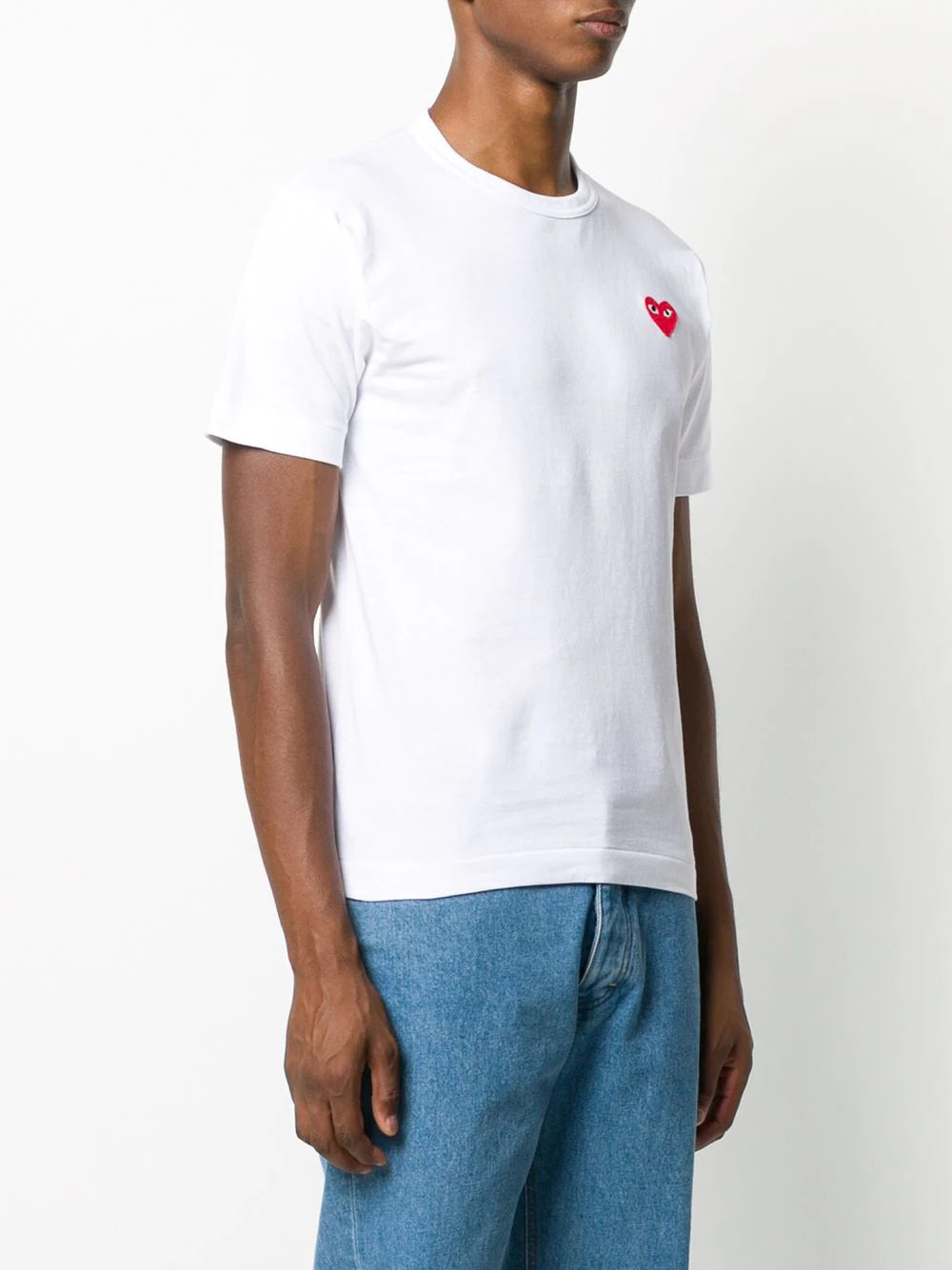 Playera CDG con aplique del logo