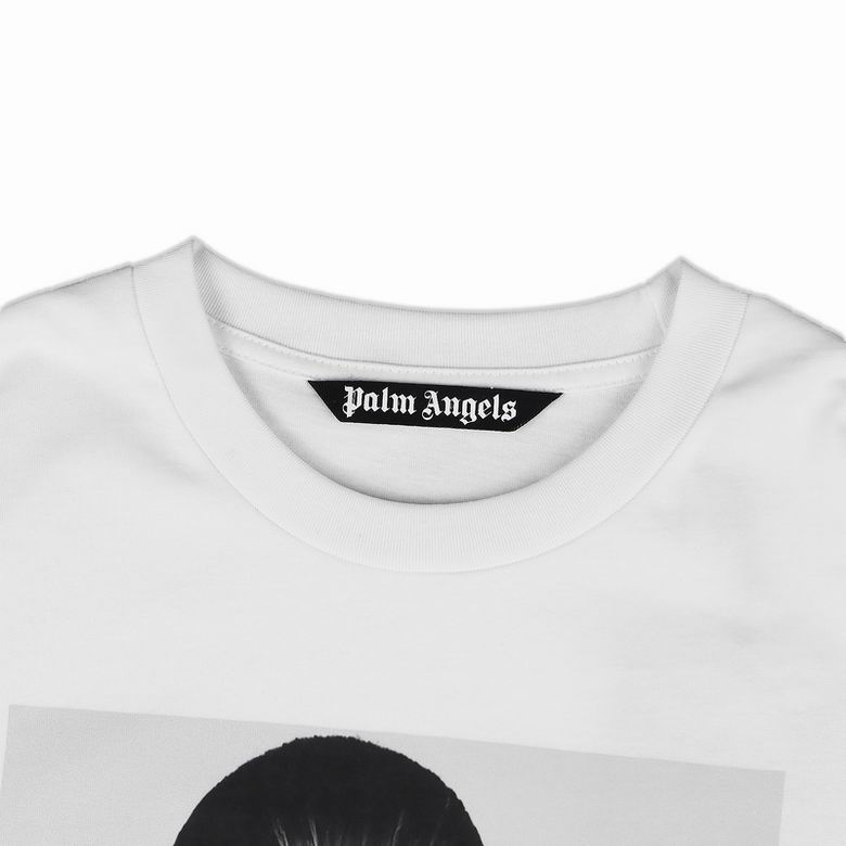 Playera Palm Angels con estampado fotográfico de Moncler Genius x Sims