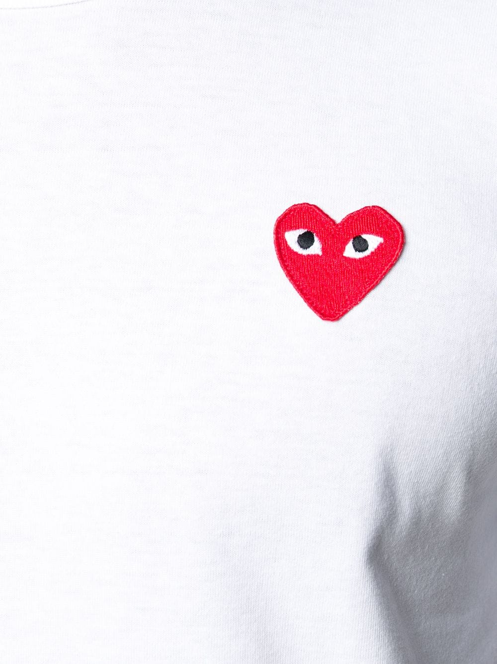 Playera CDG con aplique del logo