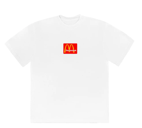 Playera Travis Scott x McDonald's Sesame