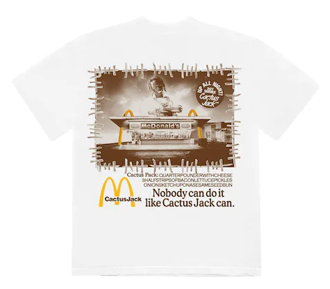 Playera Travis Scott x McDonald's Vintage Action